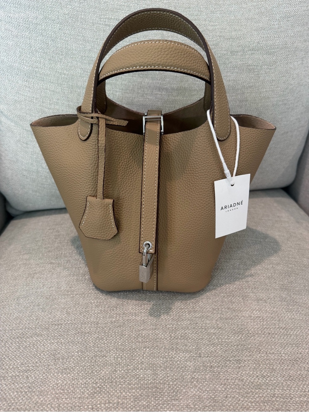 Leather Bucket Bag